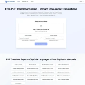PDF Translator