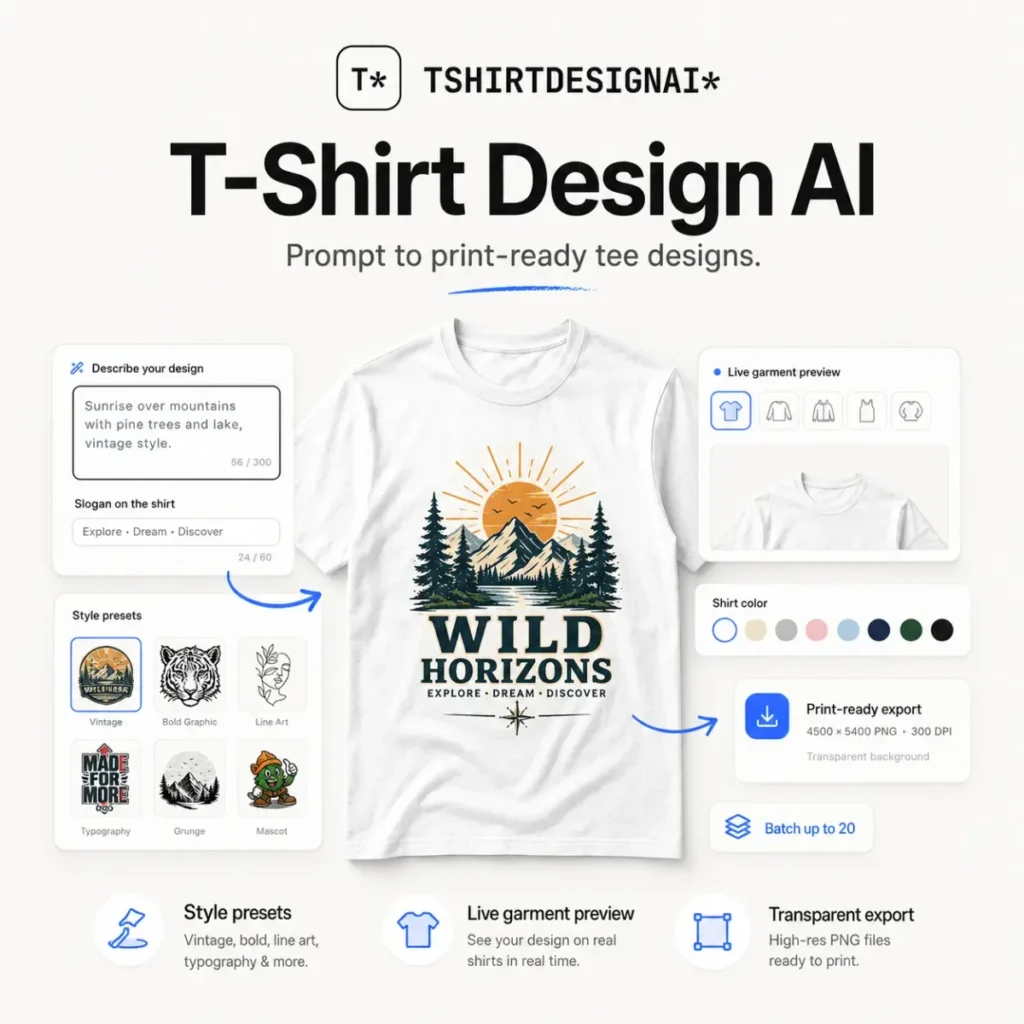 T-Shirt Design AI