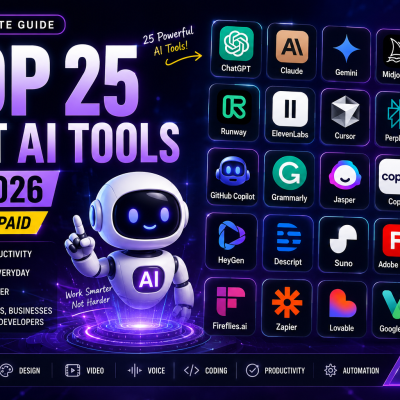 Top 25 Best AI Tools in 2026